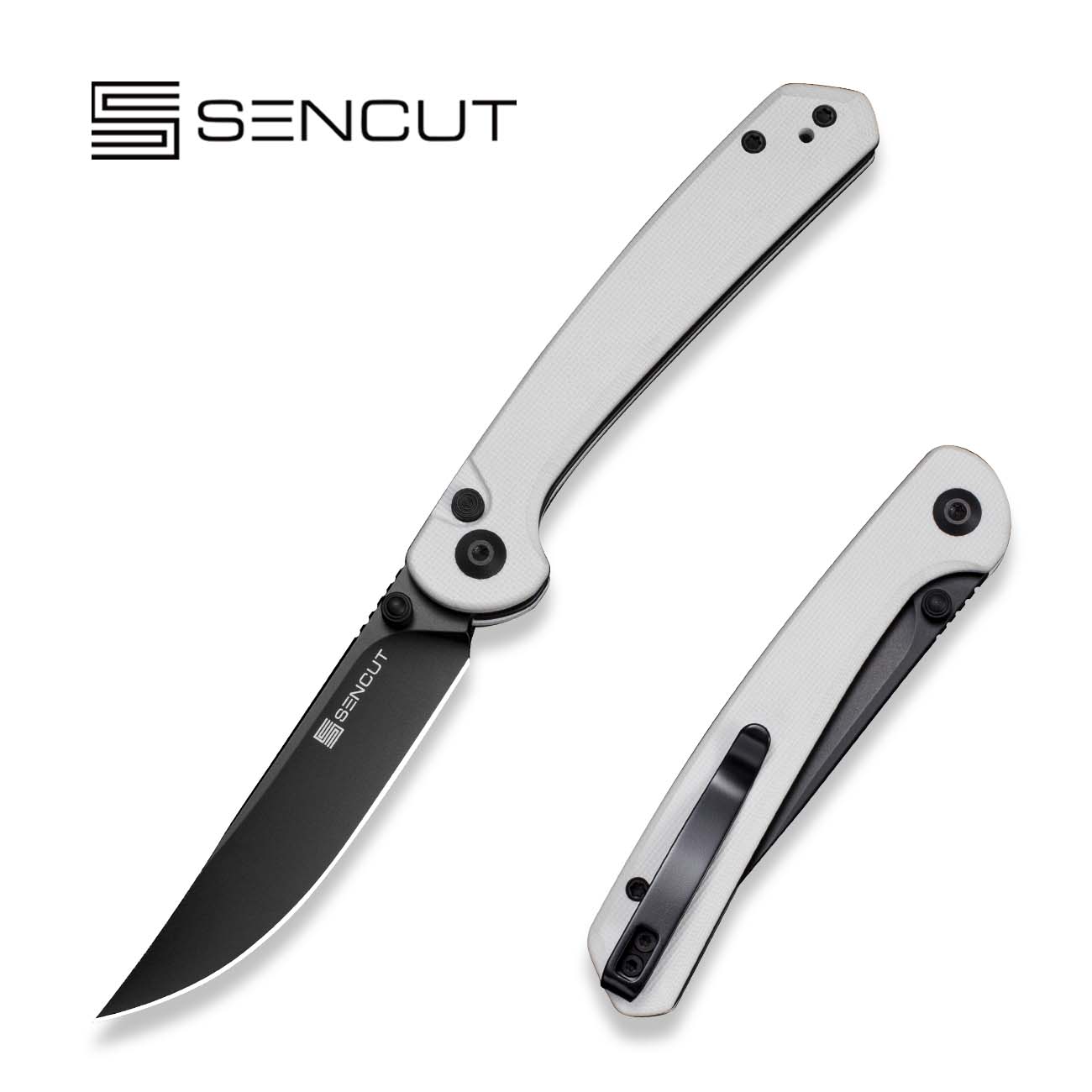 SENCUT Skelfin Pocket Knife S25007-1