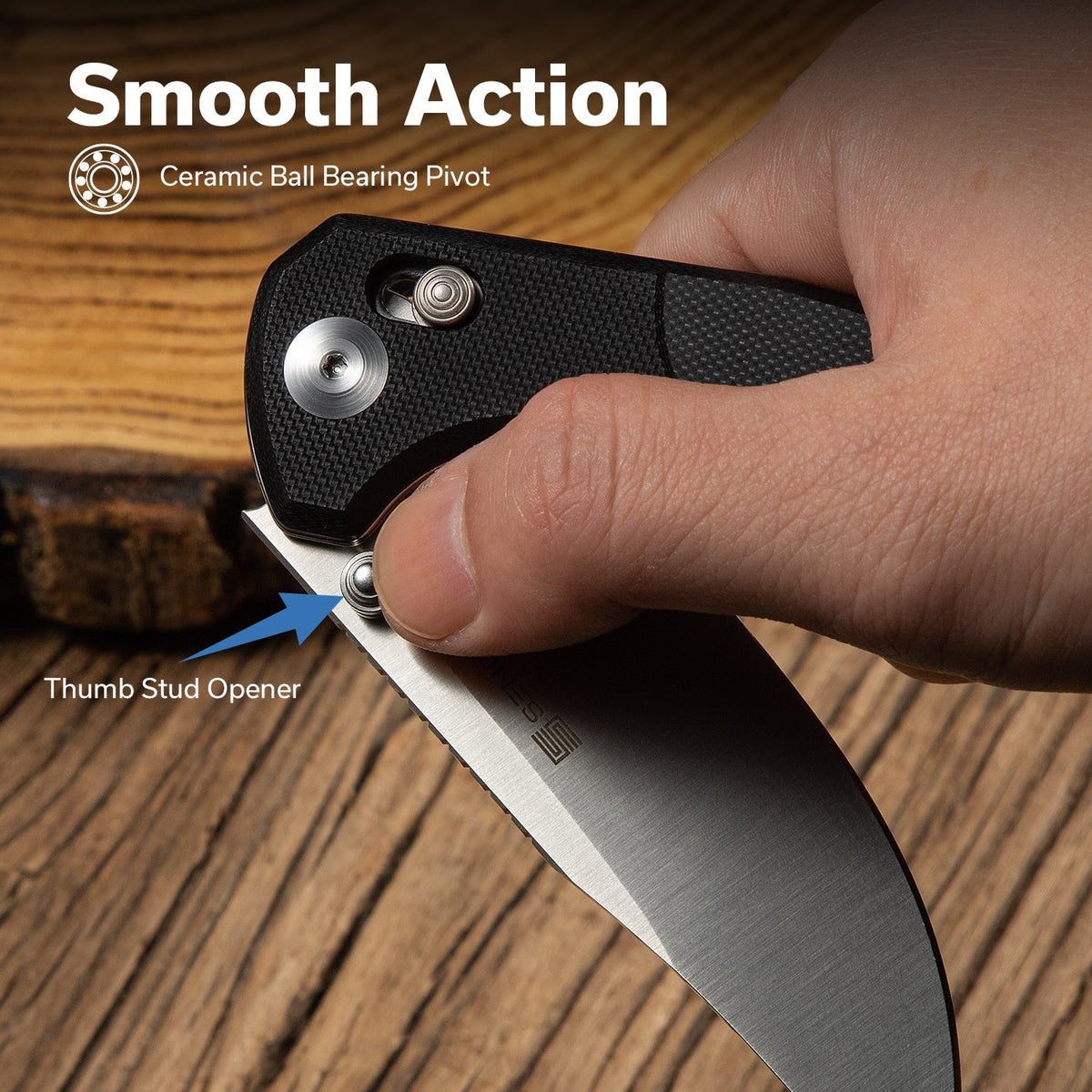 SENCUT Slybolt Pocket Knife S25001-1