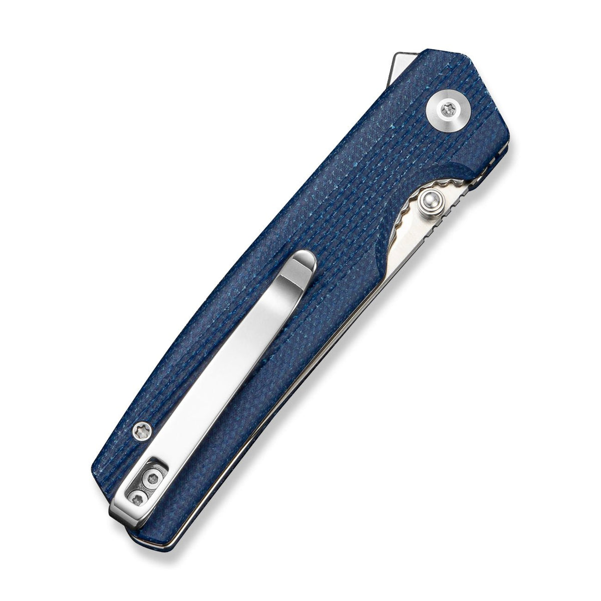 SENCUT Stria Blue Micarta Pocket Knife S25112-3, Knives, - Outdoor Kuwait
