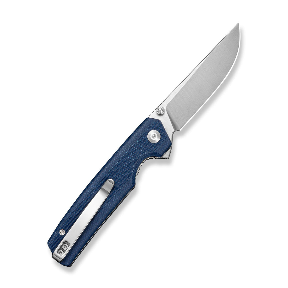 SENCUT Stria Blue Micarta Pocket Knife S25112-3, Knives, - Outdoor Kuwait