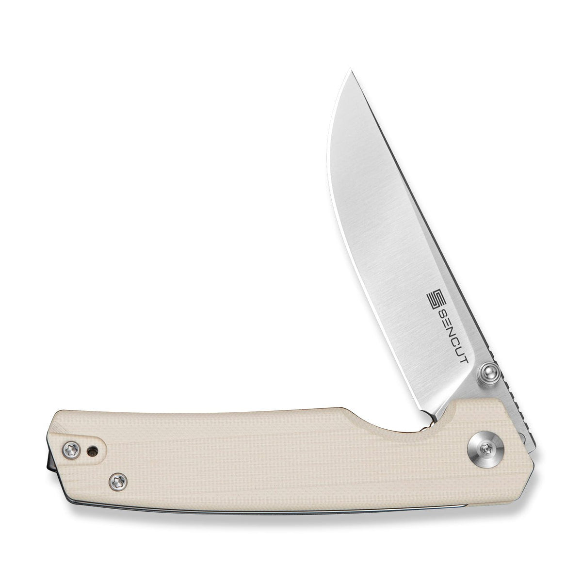 SENCUT Stria Ivory G10 Pocket Knife S25112-1, Knives, - Outdoor Kuwait