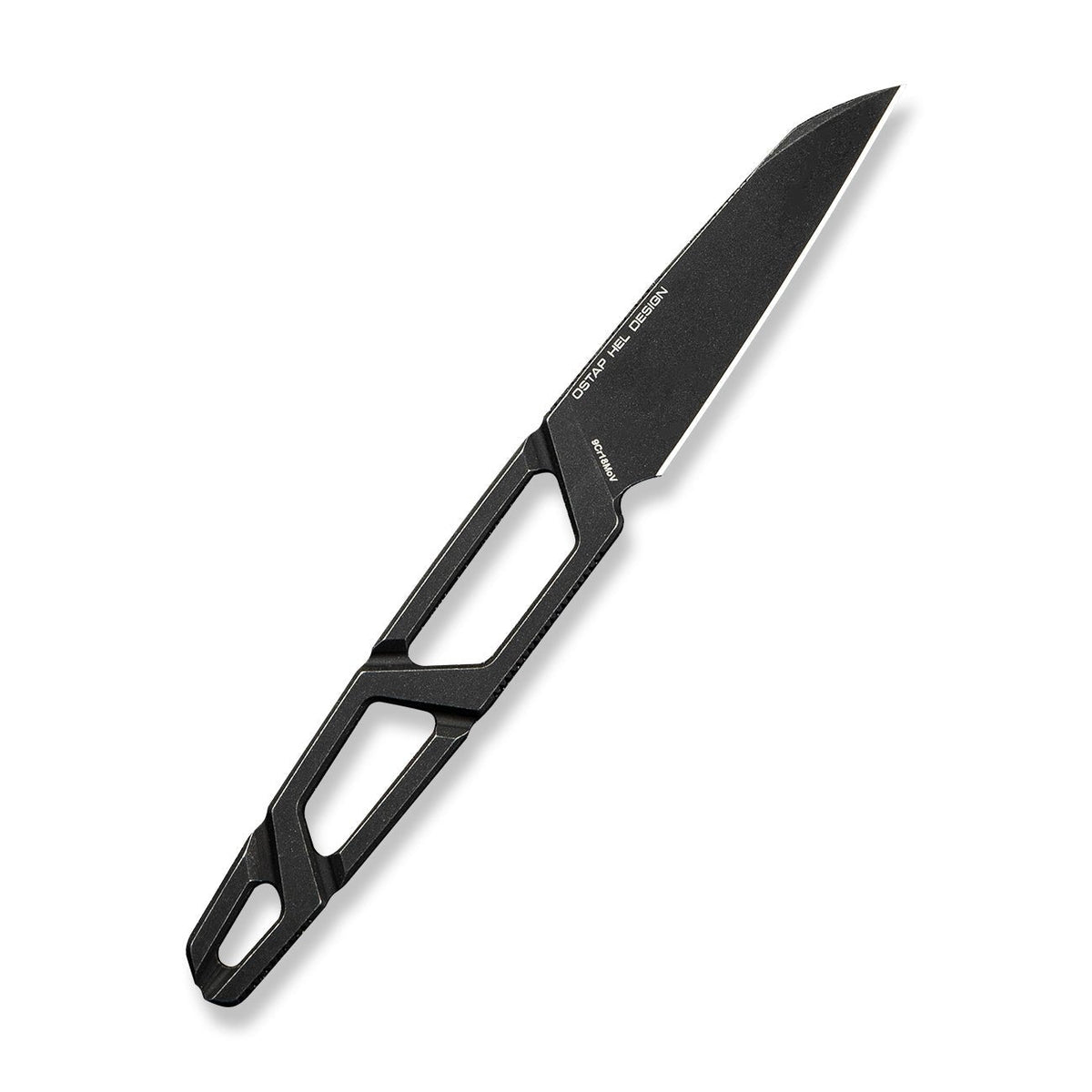 SENCUT TEXO Black Neck Knife S23095-1, Knives, - Outdoor Kuwait
