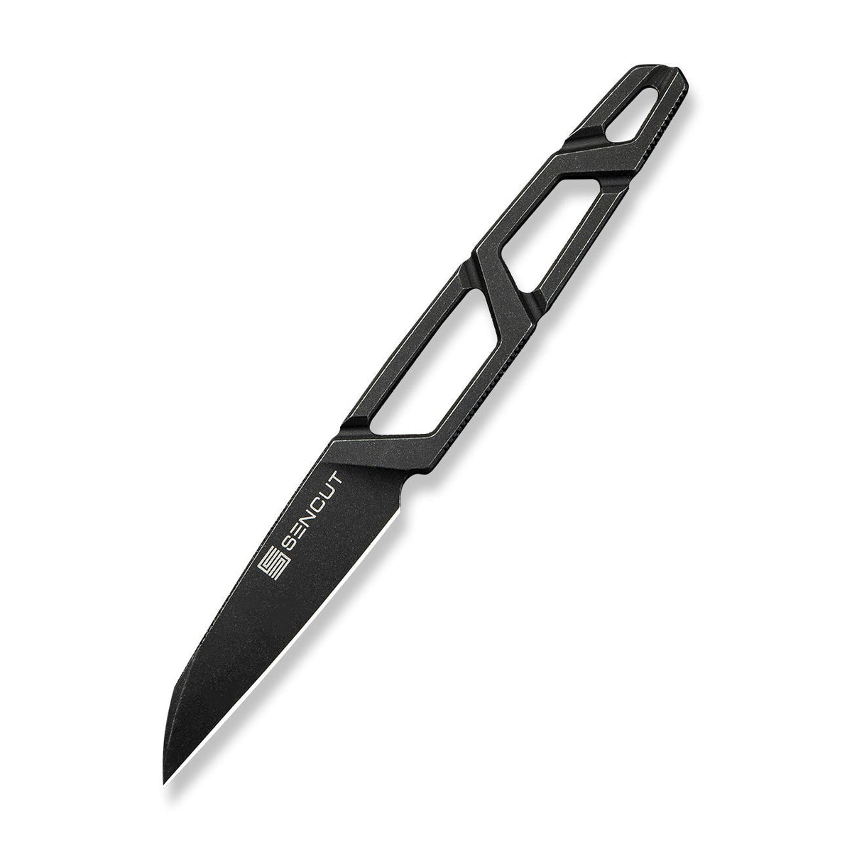 SENCUT TEXO Black Neck Knife S23095-1, Knives, - Outdoor Kuwait