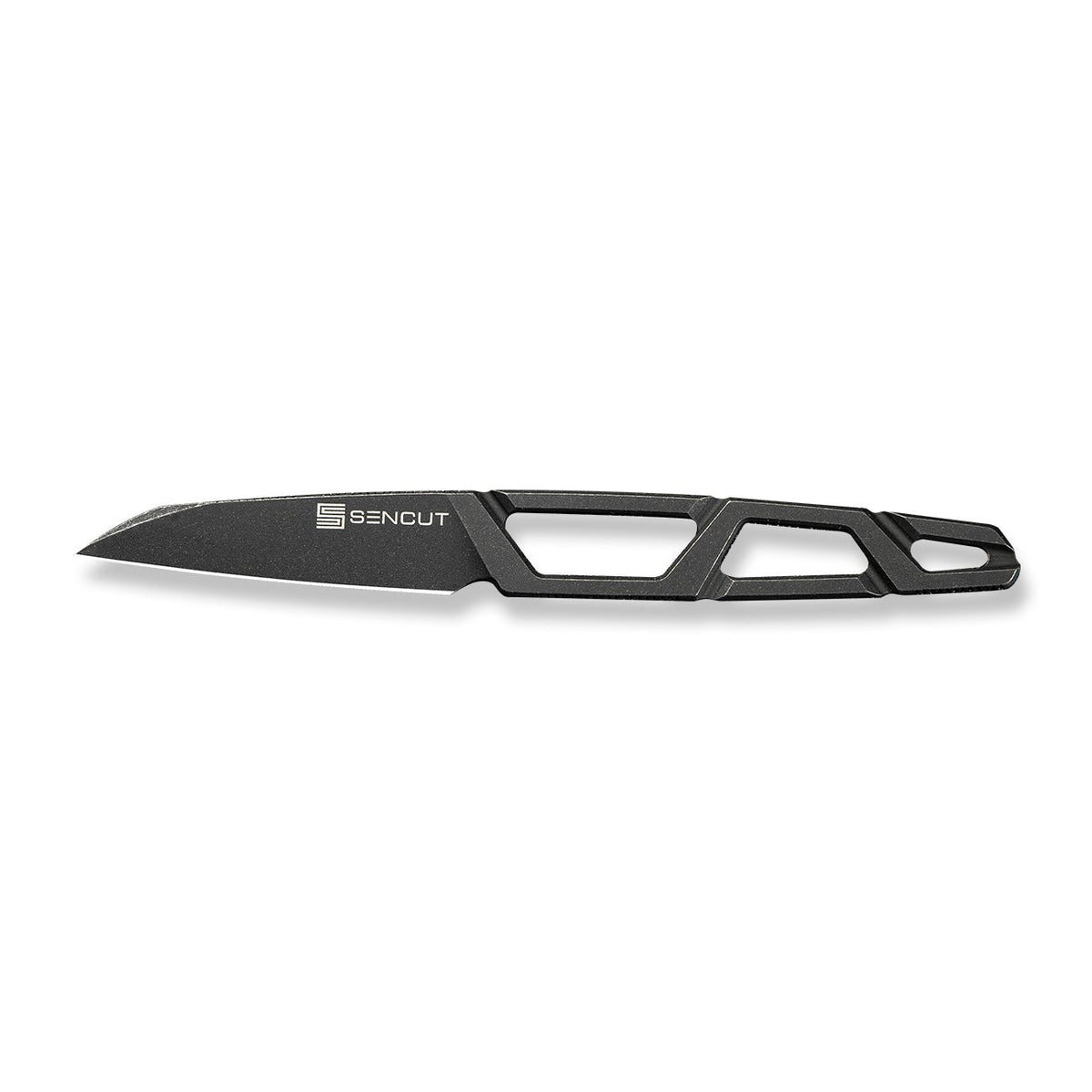 SENCUT TEXO Black Neck Knife S23095-1, Knives, - Outdoor Kuwait