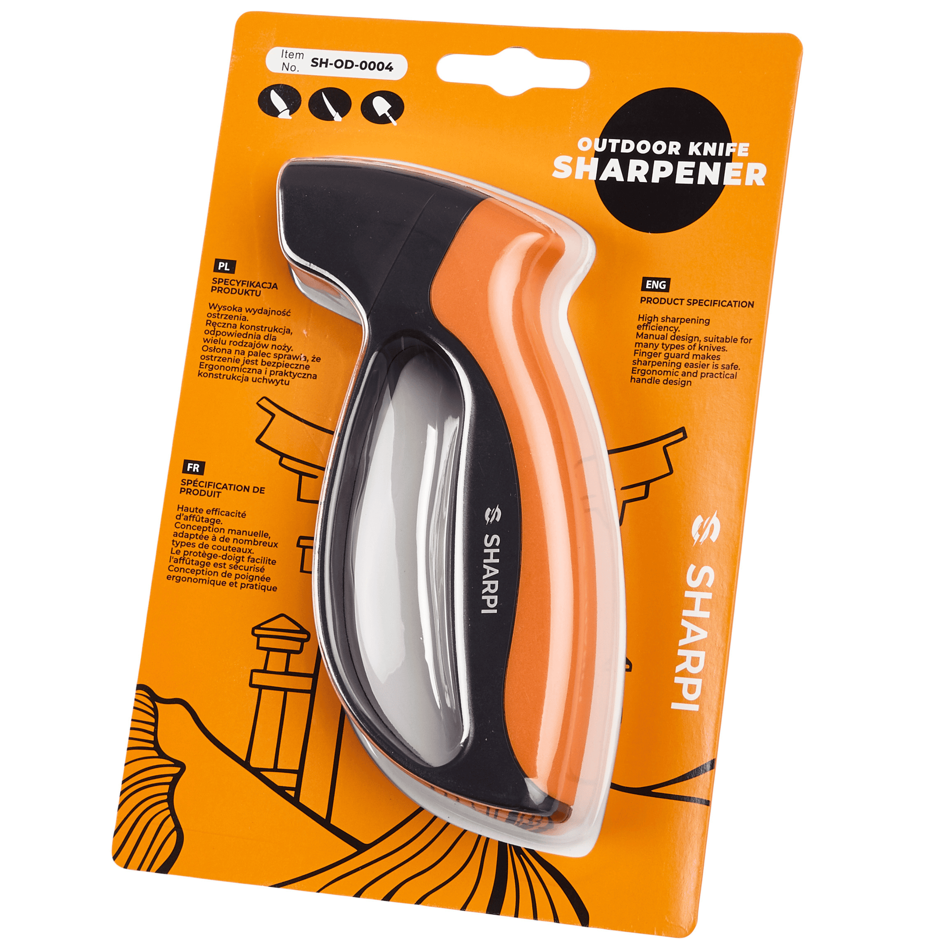 SHARPI Basic Portable Knife Sharpener, , - Outdoor Kuwait