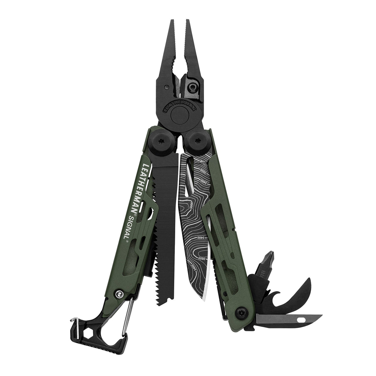 Leatherman Signal Outdoor Survival Multi-Tool - Green