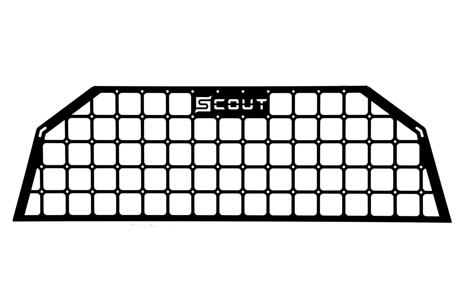 Scout Cargo Barrier V1 - Toyota FJ, Molle Panels, - Outdoor Kuwait