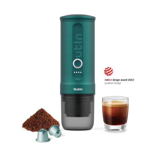 Outin Nano Portable Espresso Machine (Outin Teal), Coffee Machine, Default Title   - Outdoor Kuwait