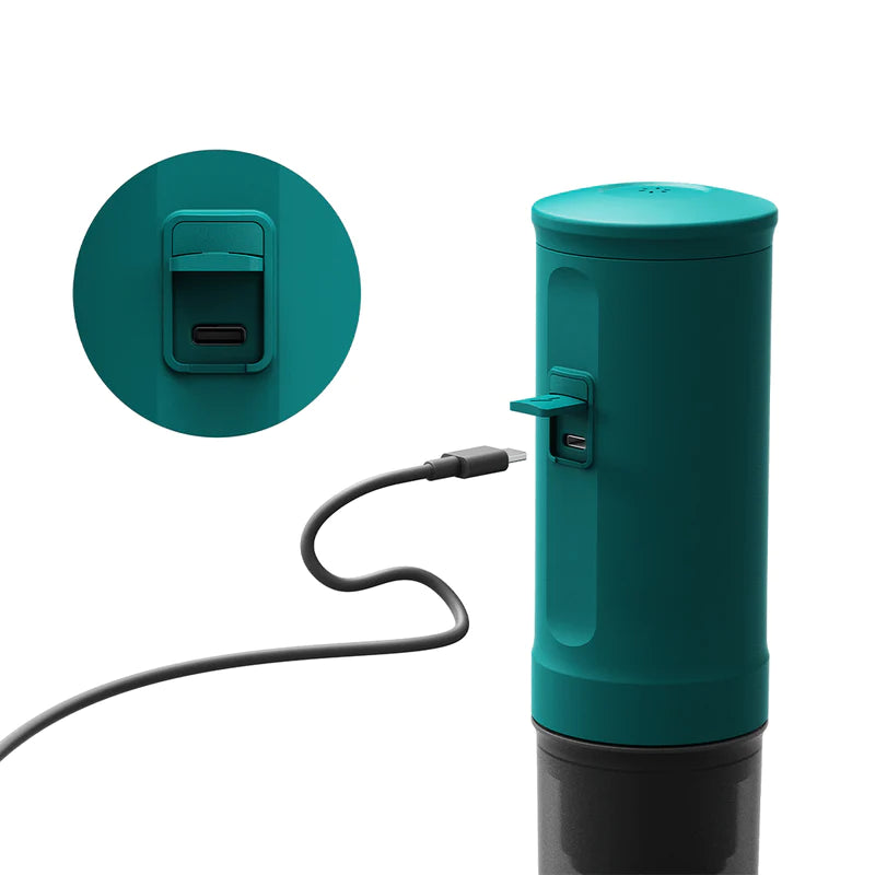 Outin Nano Portable Espresso Machine (Outin Teal), Espresso Machine, - Outdoor Kuwait