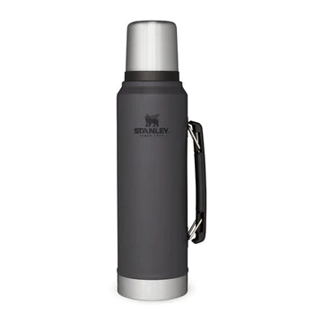 STANLEY CLASSIC LEGENDARY BOTTLE, Water Bottles, 1.0L Charcoal - Outdoor Kuwait