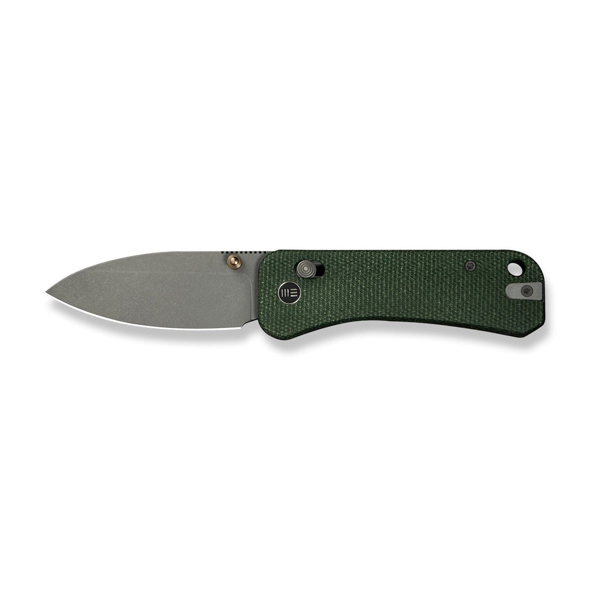 We Knife Banter 2 Green Micarta Pocket Knife WE23075-3, Knives, - Outdoor Kuwait