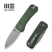 We Knife Banter 2 Green Micarta Pocket Knife WE23075-3, Knives, - Outdoor Kuwait