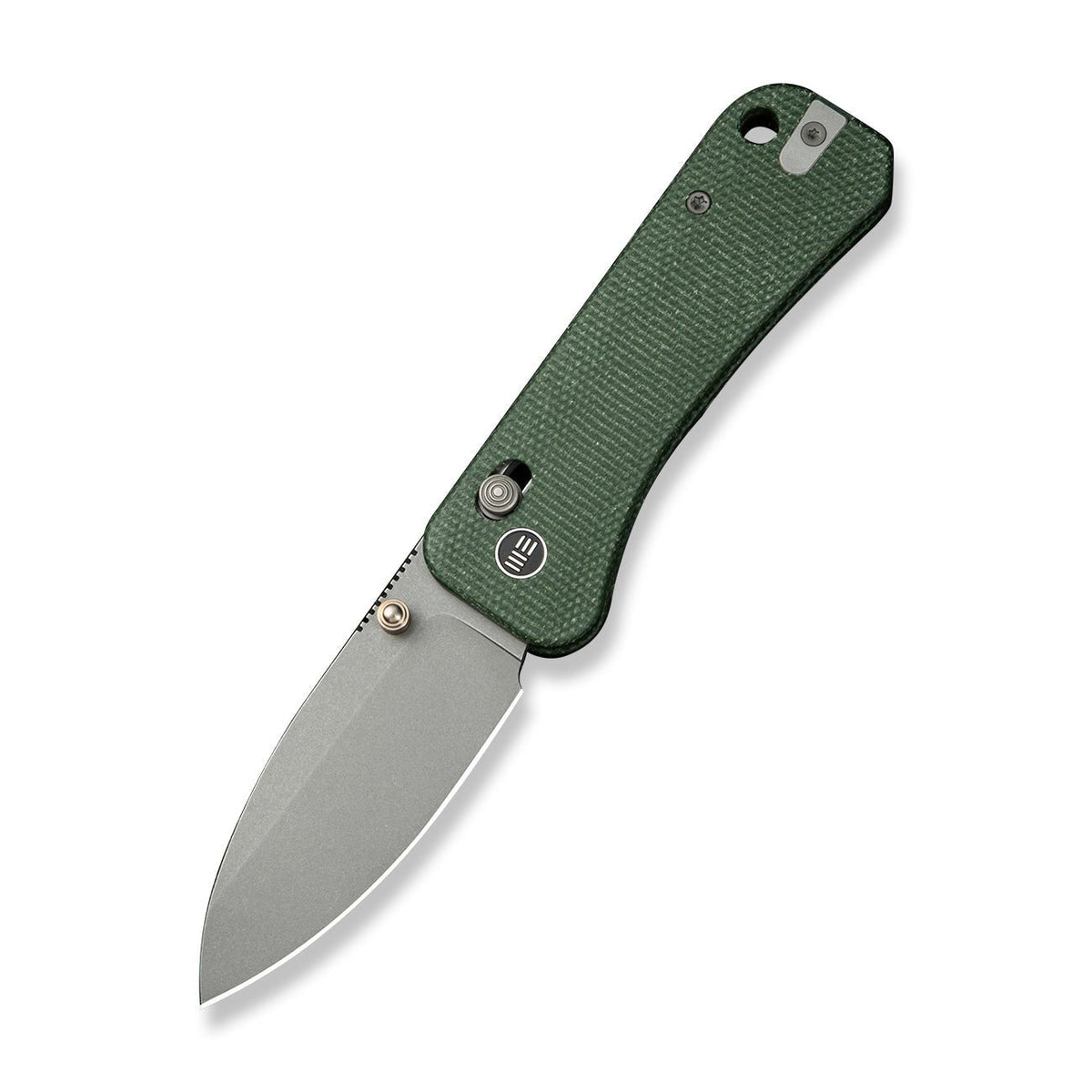 We Knife Banter 2 Green Micarta Pocket Knife WE23075-3, Knives, - Outdoor Kuwait