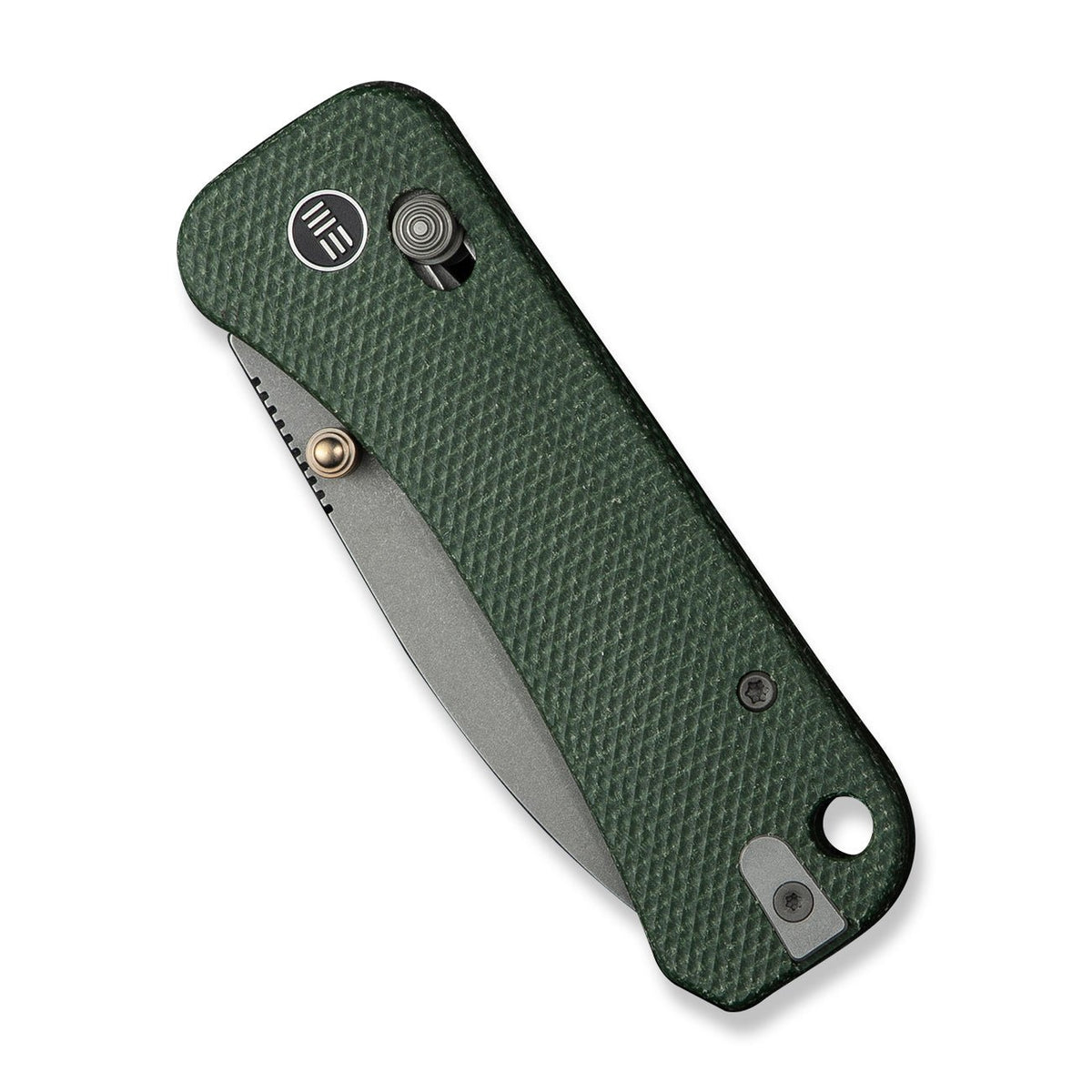 We Knife Banter 2 Green Micarta Pocket Knife WE23075-3, Knives, - Outdoor Kuwait