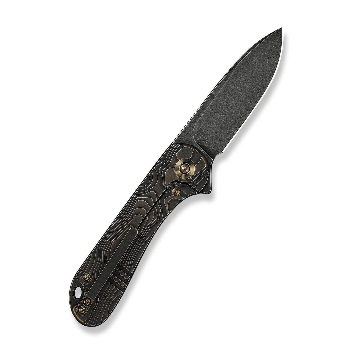 We Knife Elementum Bronze Titanium Pocket Knife WE18062XA-3, Knives, - Outdoor Kuwait