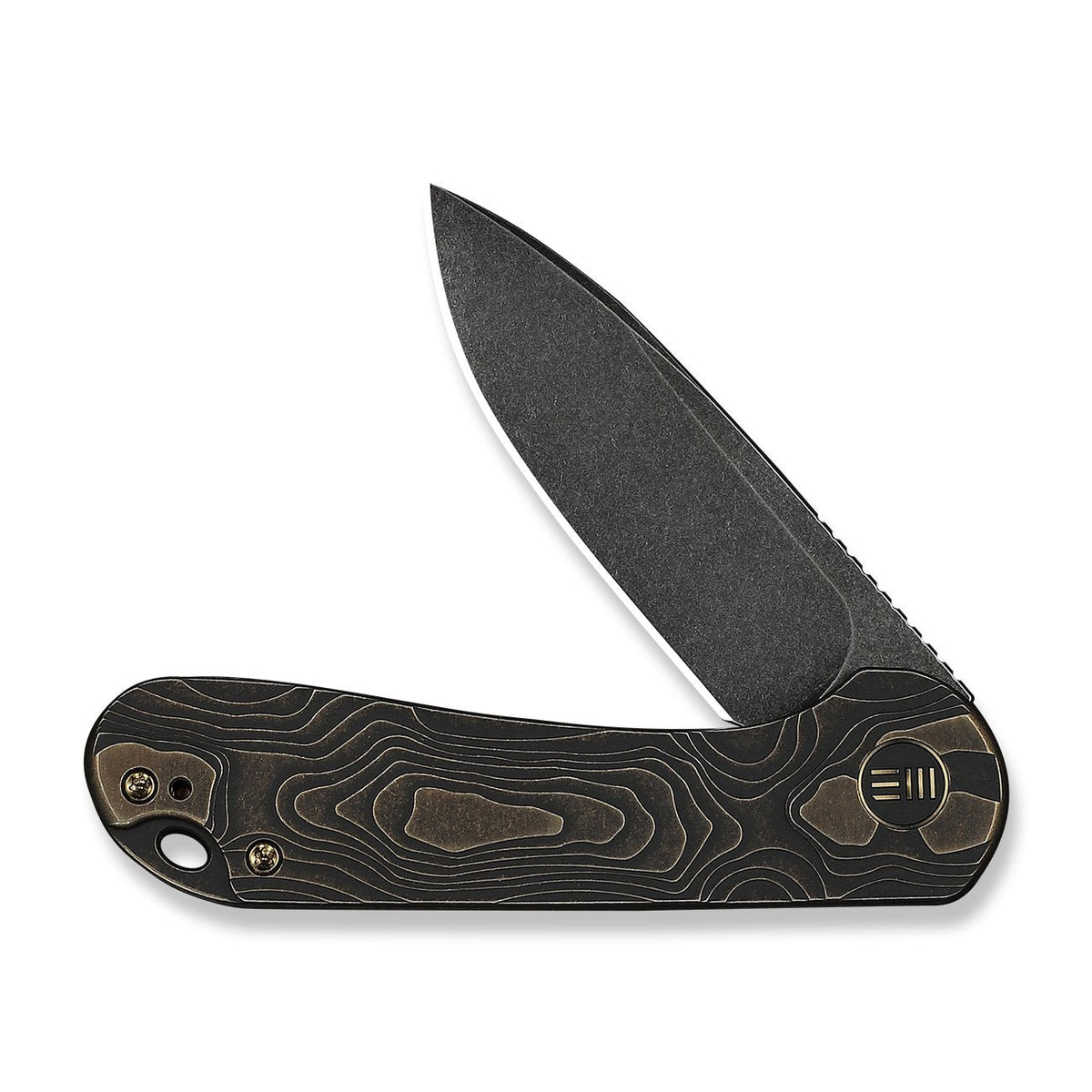 We Knife Elementum Bronze Titanium Pocket Knife WE18062XA-3, Knives, - Outdoor Kuwait