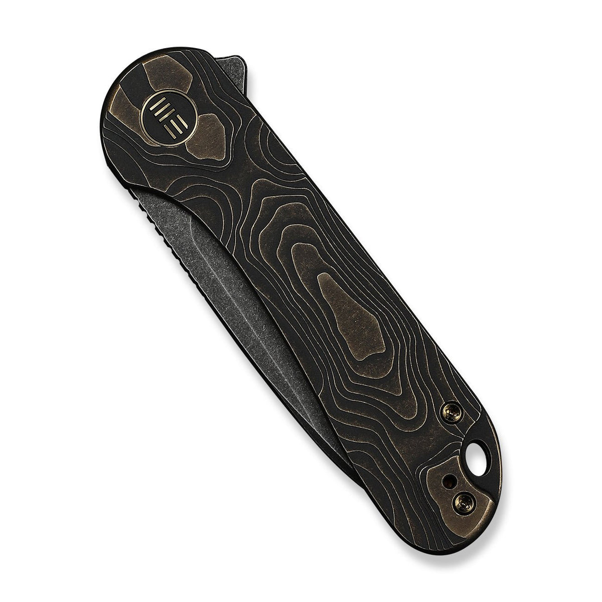 We Knife Elementum Bronze Titanium Pocket Knife WE18062XA-3, Knives, - Outdoor Kuwait