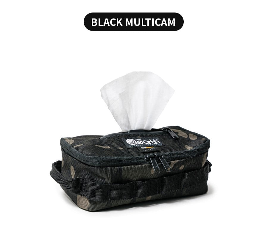 The Earth Wet Tissue Case, Pouch, Black Multicam - Outdoor Kuwait