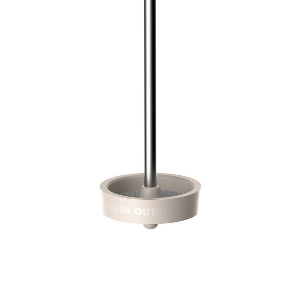 Outin LatteGo Handheld Milk Frother (Starburst Silver), Frother, - Outdoor Kuwait