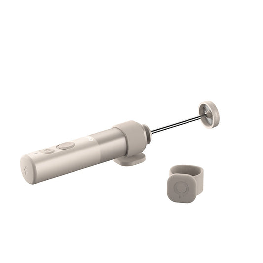 Outin LatteGo Handheld Milk Frother (Starburst Silver), Frother, - Outdoor Kuwait