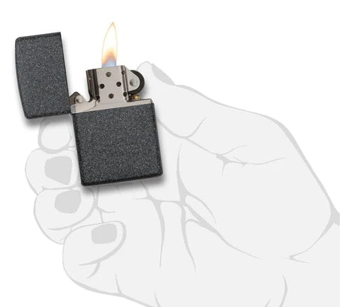 Zippo Classic Iron Stone, Lighter, - Outdoor Kuwait
