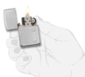 Zippo Chrome/Engine Turned Lighter -ZP350, Lighters & Matches,    - Outdoor Kuwait