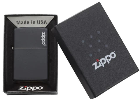 Zippo Classic Black Matte with Zippo Logo, Lighter, - Outdoor Kuwait