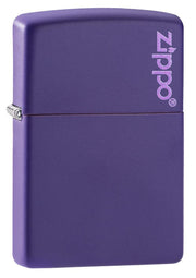 Zippo Classic Purple Matte Zippo Logo, Lighter, - Outdoor Kuwait