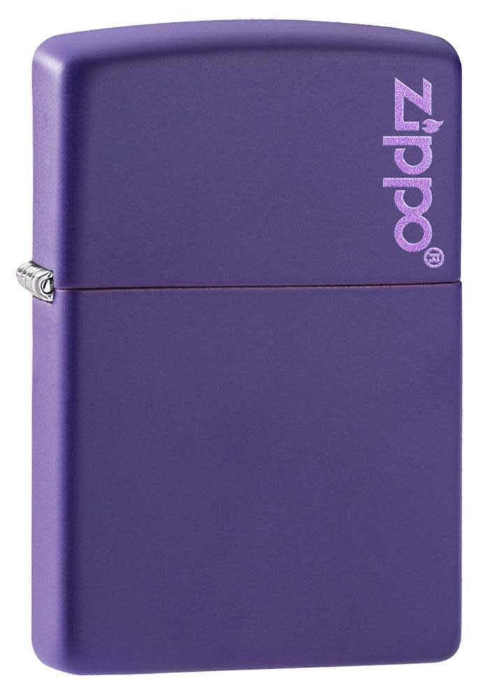 Zippo Classic Purple Matte Zippo Logo, Lighter, - Outdoor Kuwait