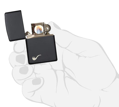 Zippo Pipe Black Matte, Lighter, - Outdoor Kuwait