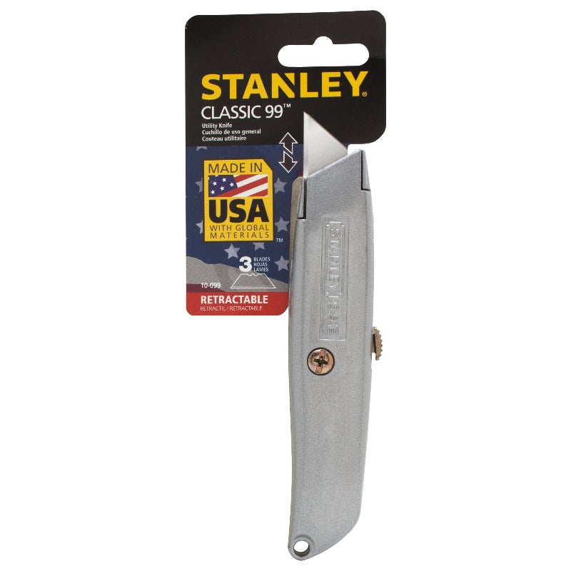 Stanley 6 Inches Classic 99® Retractable Utility Knife, Tools,    - Outdoor Kuwait