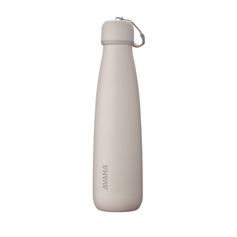 Avana Ashbury Stainless Steel Insulated Water Bottle 18 oz, Water Bottles, Sandstone   - Outdoor Kuwait