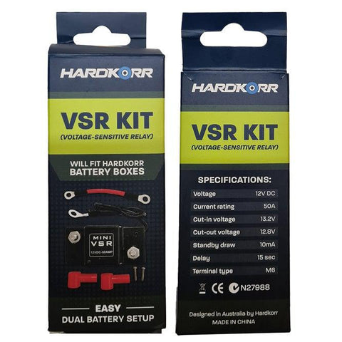 Hardkorr Voltage Sensitive Relay Kit-Batteries-Outdoor.com.kw