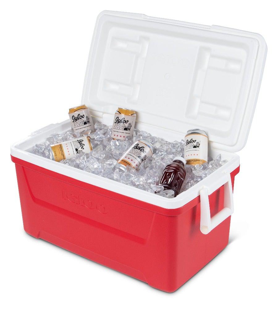 Igloo 48 Qt Laguna Cooler - Red, Coolers,    - Outdoor Kuwait