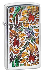 Zippo Fusion Floral Design, Lighter, - Outdoor Kuwait
