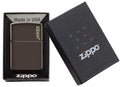 Zippo Classic Brown Zippo Logo, Lighters & Matches,    - Outdoor Kuwait