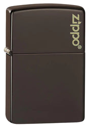 Zippo Classic Brown Zippo Logo, Lighter, - Outdoor Kuwait