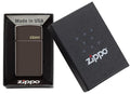 Zippo Slim® Brown Zippo Logo, Lighters & Matches,    - Outdoor Kuwait