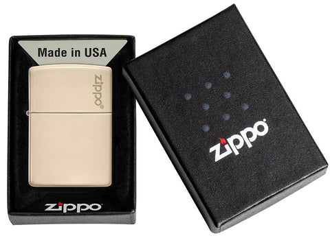 Zippo Classic Flat Sand Zippo Logo, Lighters & Matches,    - Outdoor Kuwait