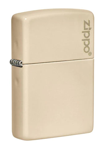 Zippo Classic Flat Sand Zippo Logo, Lighter, - Outdoor Kuwait