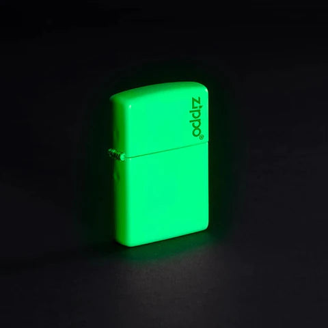 Zippo Classic Glow In The Dark Zippo Logo, Lighter, - Outdoor Kuwait