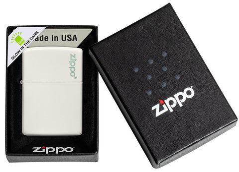 Zippo Classic Glow In The Dark Zippo Logo, Lighter, - Outdoor Kuwait