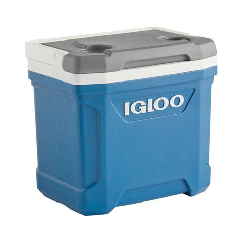 Igloo 16 Qt Latitude Blue/Red Cooler-Coolers-Outdoor.com.kw