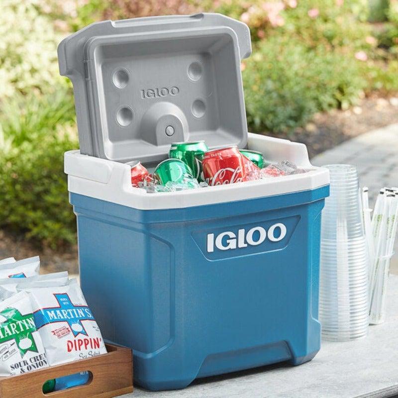Igloo 16 Qt Latitude Blue/Red Cooler, Coolers,    - Outdoor Kuwait