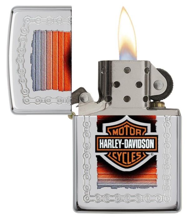 Zippo Harley-Davidson Chain, Lighter, - Outdoor Kuwait