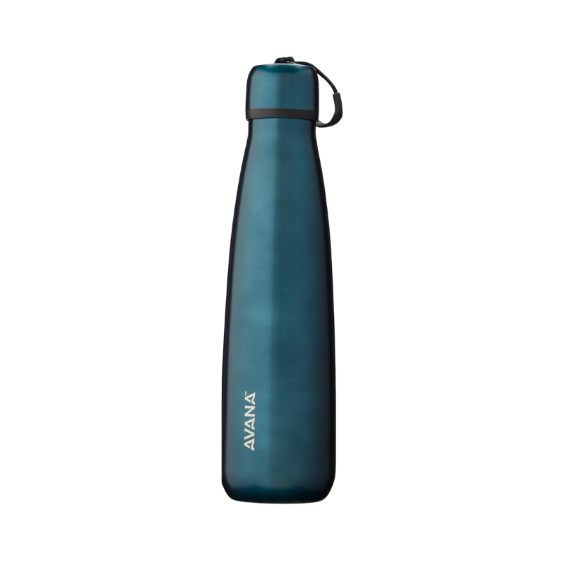 Avana Ashbury Stainless Steel Insulated Water Bottle 18 oz, Water Bottles, Deep Ocean   - Outdoor Kuwait