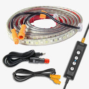 Hardkorr 2m Stick-on Orange & White LED Tape Light, Camping Lights & Lanterns,    - Outdoor Kuwait