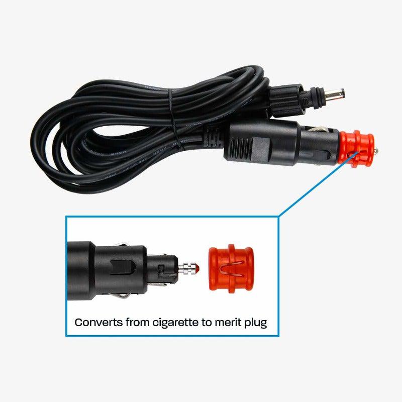 Hardkorr 3m Power Cable with 12v Cig/Merit Plug, Lights Accessories,    - Outdoor Kuwait