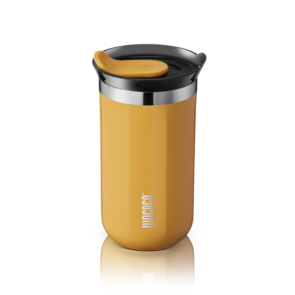 Wacaco Octaroma - Vaccum Insulated Mug | 300ml, Mugs, Yellow - Outdoor Kuwait