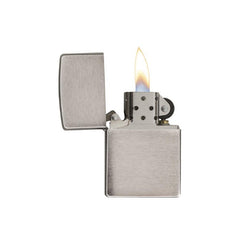 Zippo Classic Brushed Lighter-Lighters & Matches-Outdoor.com.kw
